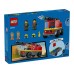 Конструктор Lego City Пожежна машина з драбиною 82дет 60463 фото 7