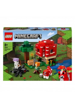 Конструктор Lego Minecraft Грибний будинок 272дет 21179