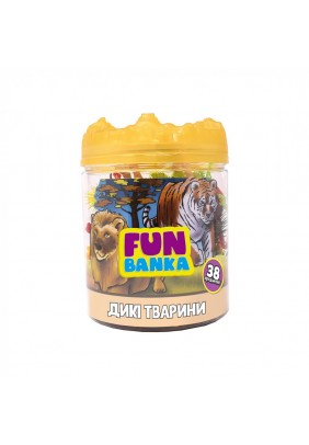 Ігровий набір Fun Banka Дикі тварини 320385-UA