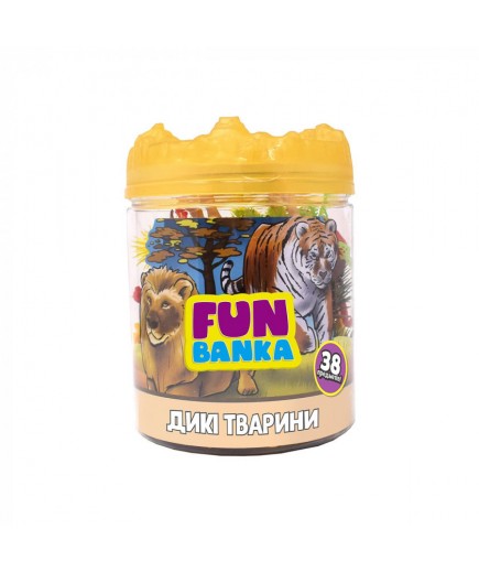 Ігровий набір Fun Banka Дикі тварини 320385-UA