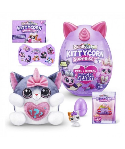 Іграшка-сюрприз м\'яка Rainbocorn Kittycorn Surprise 50см 9279A