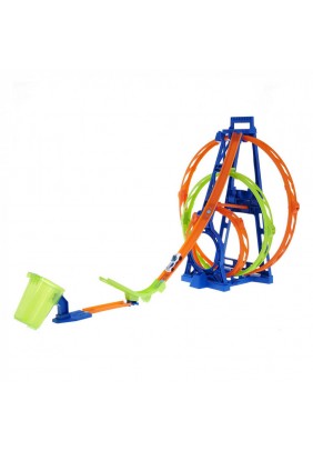 Трек Hot Wheels Потрійна петля HMX37 - 