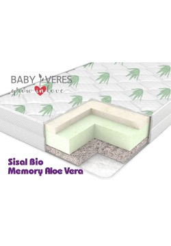 Матрац Верес Sisal Bio Memory Aloe Vera 120х60х10 см 50.7.13