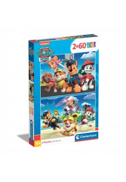 Пазл 2в1 Clementoni Paw Patrol 2*60ел 21623