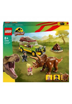 Конструктор Lego Jurassic Park Исследование трицератопсов 281дет 76959