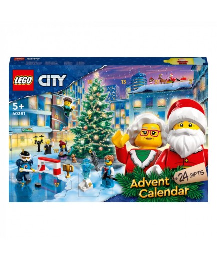 Конструктор Lego City Advent Calendar 2023 258дет 60381