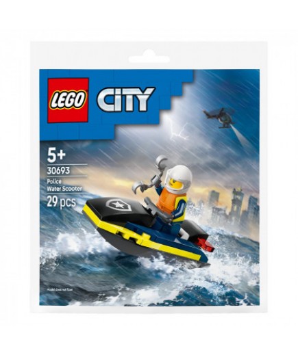 Конструктор Lego City Поліцейський катер 29дет 30693 Конструктор Lego City Поліцейський катер 29дет 30693