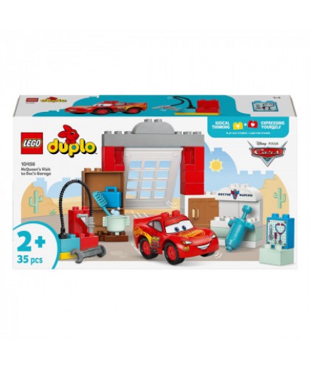 Конструктор Lego Duplo Візит МакКвіна в гараж Дока 35дет 10456 Конструктор Lego Duplo Візит МакКвіна в гараж Дока 35дет 10456