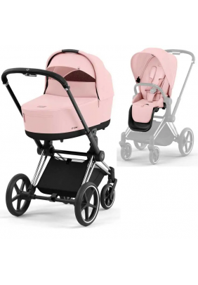 Коляска універсальна 2в1 Cybex Priam 4.0 Peach Pink/Chrome Black 523000829/5