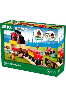 Дитяча залізниця BRIO Ферма 33719