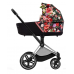 Коляска універсальна (люлька) Cybex Priam 4.0 Spring Blossom Dark/Chrome Black 522000777/2-1