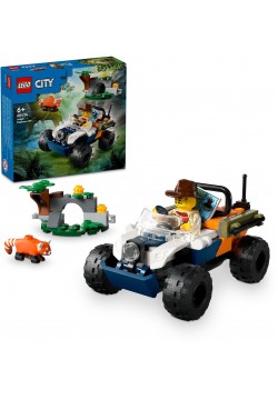 Конструктор Lego City Квадроцикл для дослідження джунглів 92дет 60424