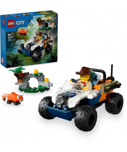 Конструктор Lego City Квадроцикл для дослідження джунглів 92дет 60424