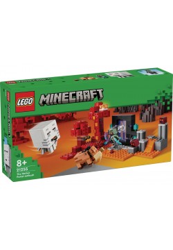 Конструктор Lego Minecraft Засідка біля порталу в Нижній світ 352дет 21255