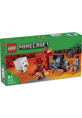 Конструктор Lego Minecraft Засідка біля порталу в Нижній світ 352дет 21255 - 