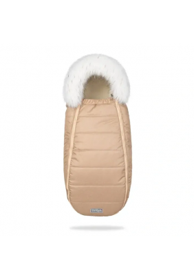Конверт Dorechi Baby XS Овчина 1882О Beige з опушкою