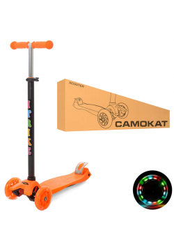 Самокат 3-х колісний iTrike JR 3-003-OR