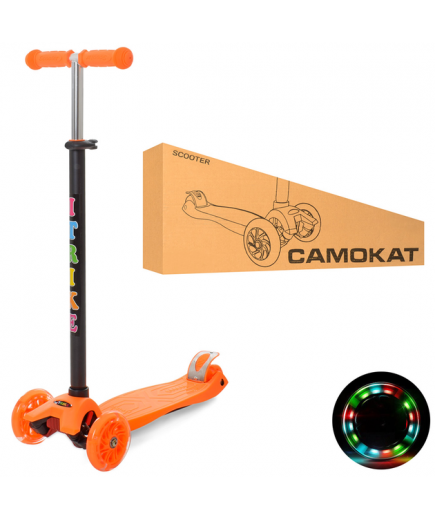 Самокат 3-х колісний iTrike JR 3-003-OR Самокат 3-х колісний iTrike JR 3-003-OR