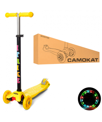 Самокат 3-х колісний iTrike JR 3-003-Y Самокат 3-х колісний iTrike JR 3-003-Y