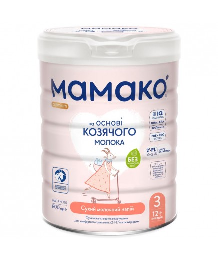 Суміш Mamako Premium 3 800г 1105325