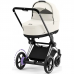 Коляска універсальна 2в1 Cybex e-Priam Off White/Chrome Black 520020102OW/2 фото 3