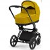 Коляска універсальна 3в1 Cybex Priam 4.0 Mustard Yellow/Matt Black/Cloud Z-iSize Plus 522000965/2-2 фото 4