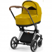 Коляска універсальна 3в1 Cybex Priam 4.0 Mustard Yellow/Chrome Brown/Cloud Z-iSize Plus 522000965/4-4 фото 3