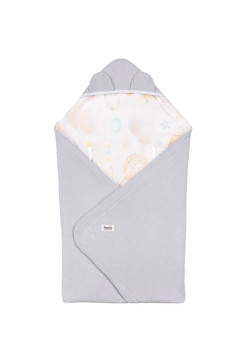 Ковдра Lionelo Travel Swaddle Blanket grey ballon LO-TRAVEL SWADDLE BLANKET GREY BALLOON