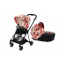 Коляска універсальна 2в1 Cybex Mios 4.0 Spring Blossom Light/Matt Black 519004013/4