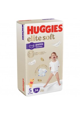 Подгузники-трусики Huggies Elite Soft 5 34шт 549354