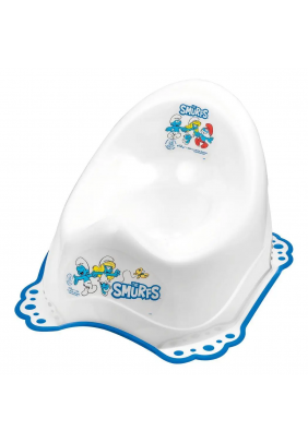 Горшок Maltex The Smurfs Chamber pot with anti slip rubber 1411_37 white 681526