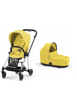 Коляска універсальна 2в1 Cybex Mios 4.0 Mustard Yellow/Chrome Black 522000823/2