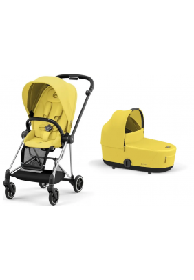 Коляска универсальная 2в1 Cybex Mios 4.0 Mustard Yellow/Chrome Black 522000823/2 - 