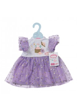 Одяг для ляльки Baby Born Annabell бузкова сукня 710296