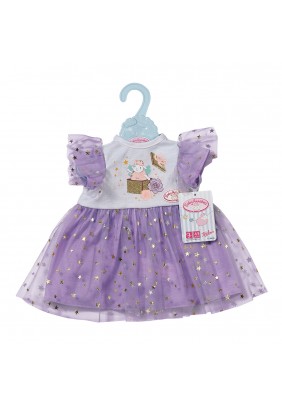 Одяг для ляльки Baby Born Annabell бузкова сукня 710296