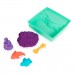 Набір піску з формочками Kinetic Sand Замок з піску 454г 71402 фото 3