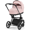 Коляска універсальна (люлька) Cybex Priam 4.0 Peach Pink/Matt Black 523000829/1