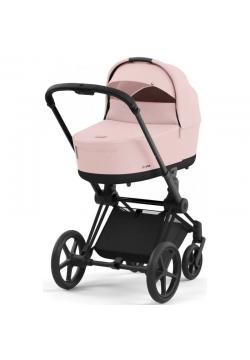 Коляска універсальна (люлька) Cybex Priam 4.0 Peach Pink/Matt Black 523000829/1