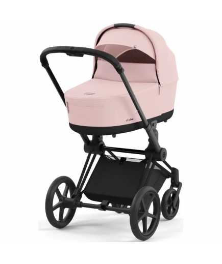 Коляска універсальна (люлька) Cybex Priam 4.0 Peach Pink/Matt Black 523000829/1