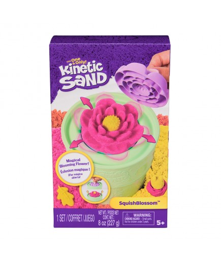 Набір піску з формочками Kinetic Sand Казкові Квіти 71677 Набір піску з формочками Kinetic Sand Казкові Квіти 71677