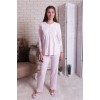 Комплект для вагітних та годування (кофта+штани) M-XL Nicoletta 7273 - світло-рожевий