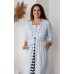 Комплект для вагітних та годування (халат+нічна сорочка) S-XL Nicoletta 7326 - світло-блакитний