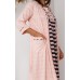 Комплект для вагітних та годування (халат+нічна сорочка) S-XL Nicoletta 7326 - персиковий