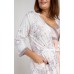 Комплект для вагітних та годування (халат+нічна сорочка) S-XL Nicoletta 7342 - світло-персиковий