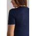 Нічна сорочка для вагітних та годування S-XL Nicoletta 7370 - синій