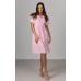 Комплект для вагітних та годування (халат+нічна сорочка) S-XL Nicoletta 7382 - рожевий
