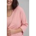 Комплект для вагітних та годування (халат+нічна сорочка) S-XL Nicoletta 7392 - персиковий