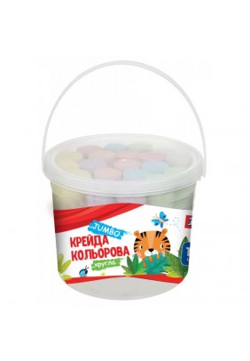 Крейда кольорова 1Вересня Team football 12шт