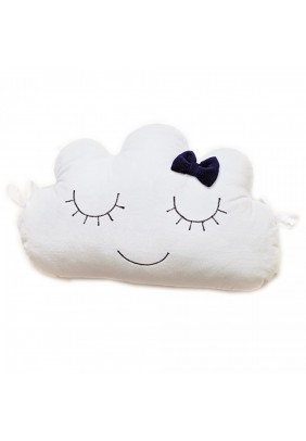 Бампер-подушка Twins Cloud 7099-DC-13 White/Black - 