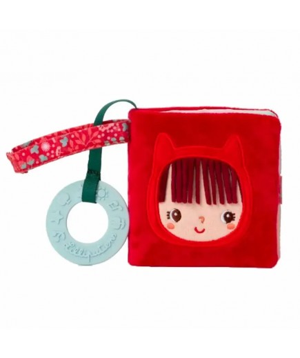 Книга м'яка маленька Lilliputiens Червона шапочка 83495 Книга м'яка маленька Lilliputiens Червона шапочка 83495